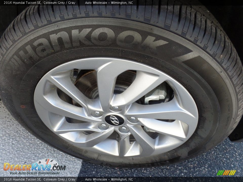 2016 Hyundai Tucson SE Coliseum Grey / Gray Photo #7