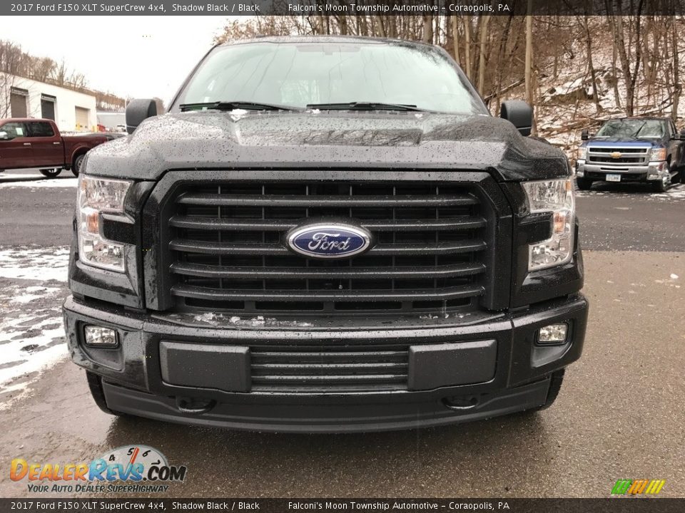 2017 Ford F150 XLT SuperCrew 4x4 Shadow Black / Black Photo #2