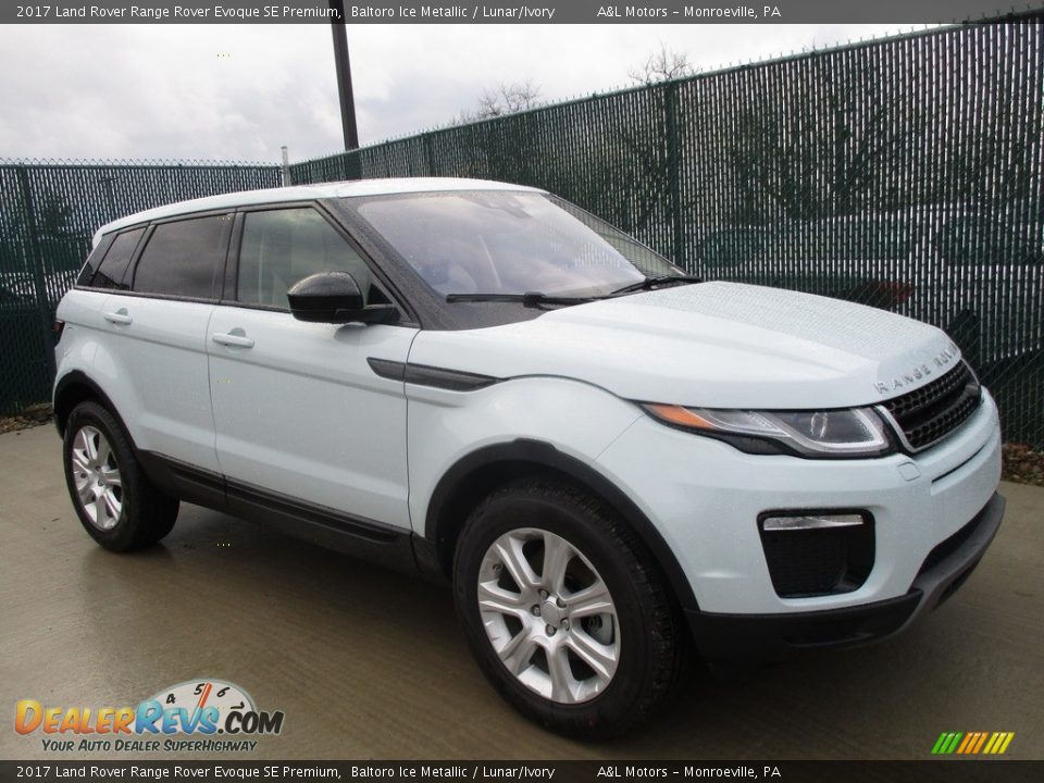 2017 Land Rover Range Rover Evoque SE Premium Baltoro Ice Metallic / Lunar/Ivory Photo #1