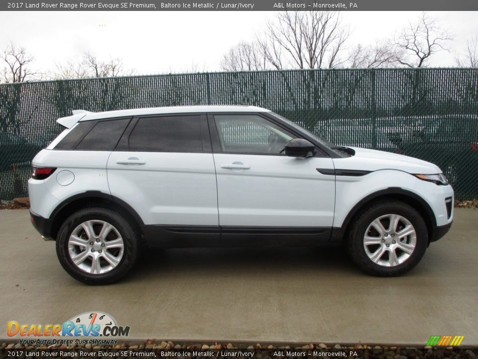 2017 Land Rover Range Rover Evoque SE Premium Baltoro Ice Metallic / Lunar/Ivory Photo #2