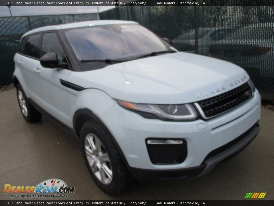 2017 Land Rover Range Rover Evoque SE Premium Baltoro Ice Metallic / Lunar/Ivory Photo #5