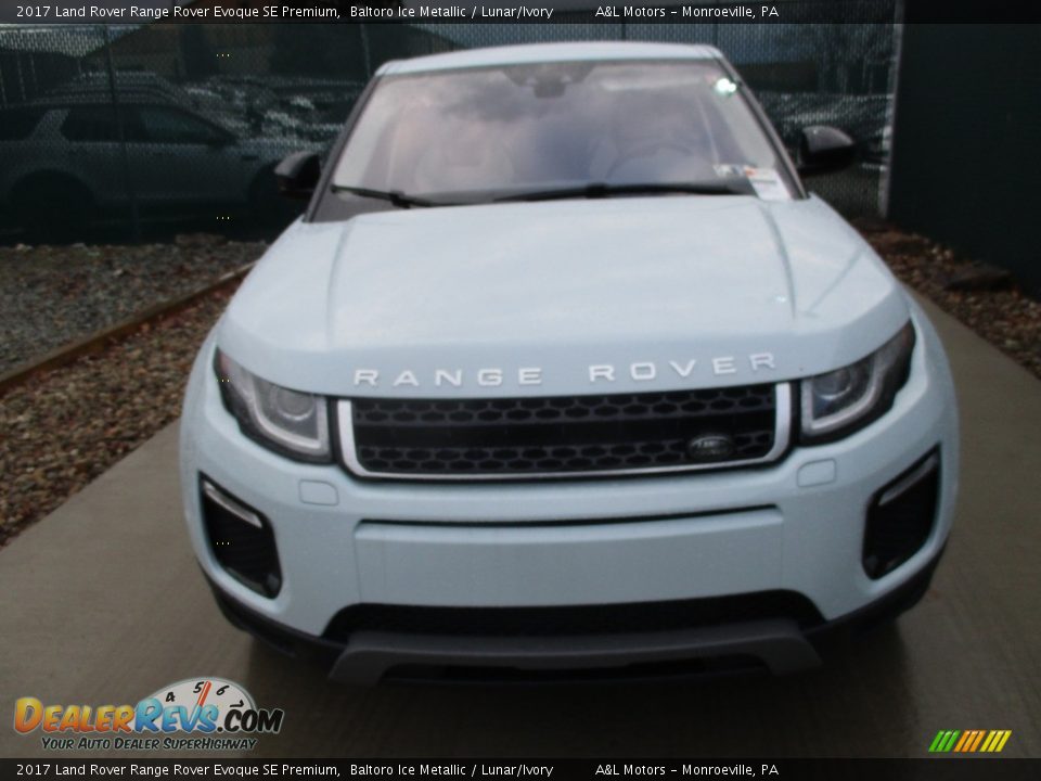 2017 Land Rover Range Rover Evoque SE Premium Baltoro Ice Metallic / Lunar/Ivory Photo #6