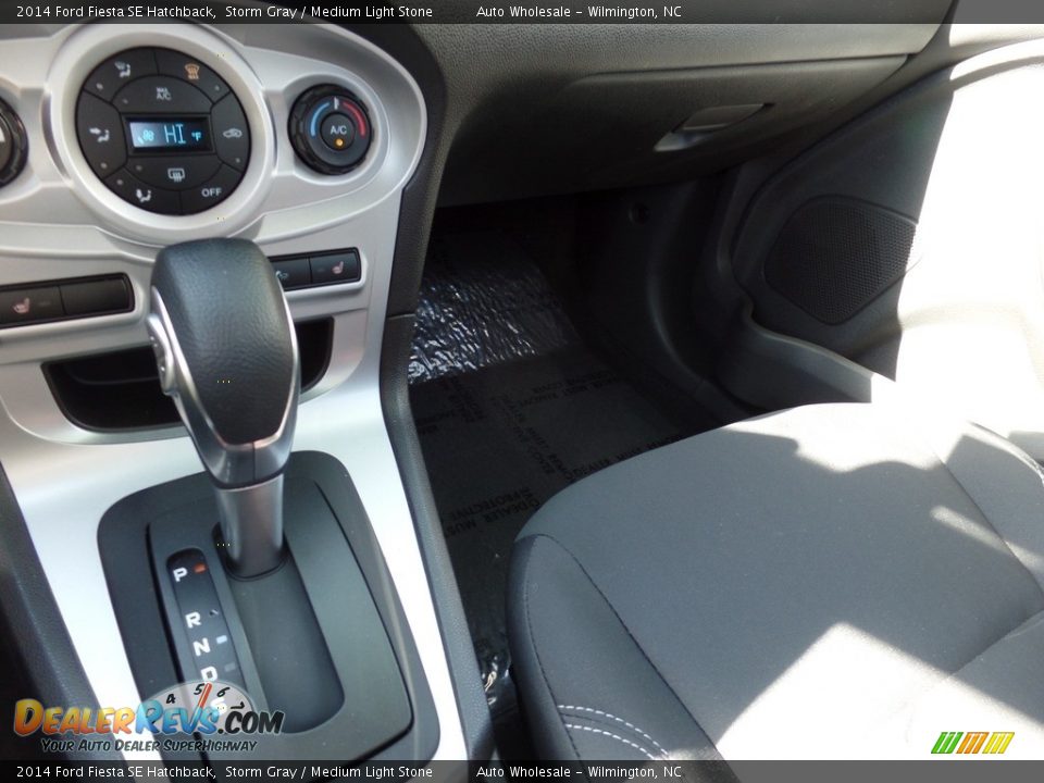 2014 Ford Fiesta SE Hatchback Storm Gray / Medium Light Stone Photo #19