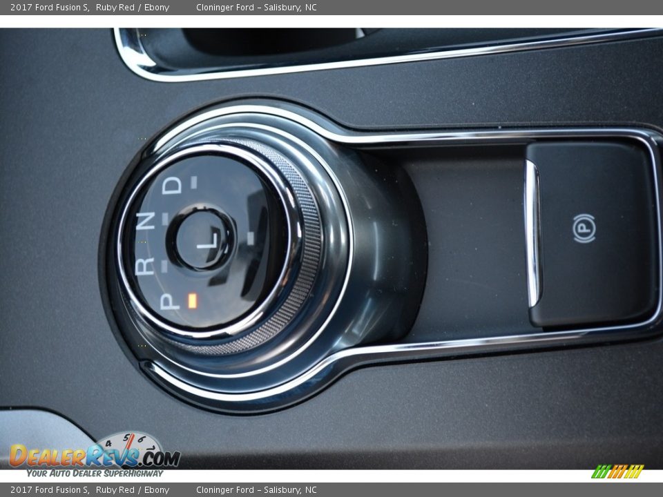 2017 Ford Fusion S Ruby Red / Ebony Photo #14