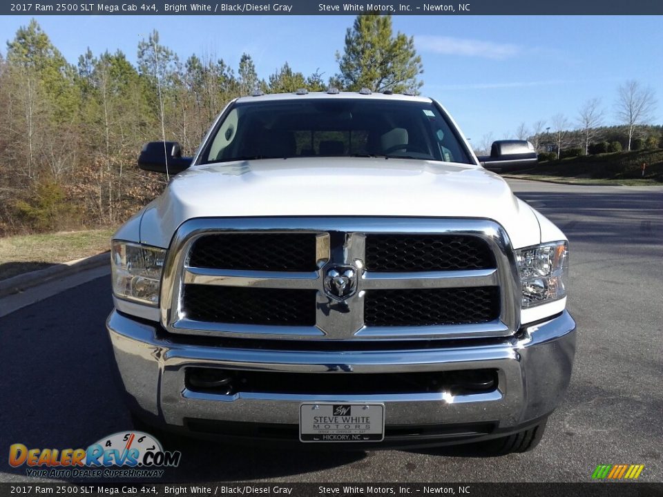 2017 Ram 2500 SLT Mega Cab 4x4 Bright White / Black/Diesel Gray Photo #10