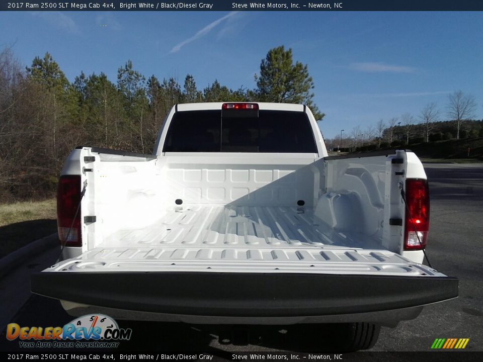 2017 Ram 2500 SLT Mega Cab 4x4 Bright White / Black/Diesel Gray Photo #19