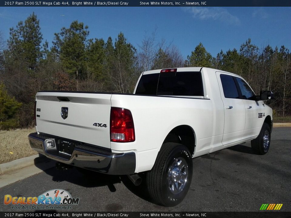 2017 Ram 2500 SLT Mega Cab 4x4 Bright White / Black/Diesel Gray Photo #20