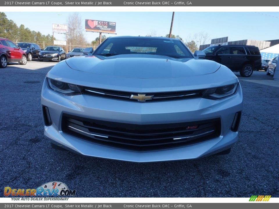 2017 Chevrolet Camaro LT Coupe Silver Ice Metallic / Jet Black Photo #2