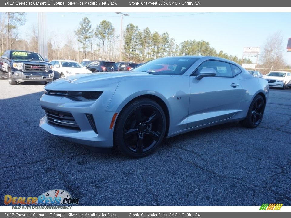 2017 Chevrolet Camaro LT Coupe Silver Ice Metallic / Jet Black Photo #3