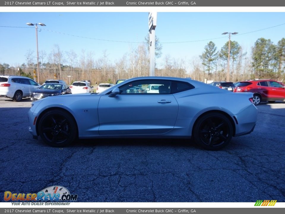 2017 Chevrolet Camaro LT Coupe Silver Ice Metallic / Jet Black Photo #4