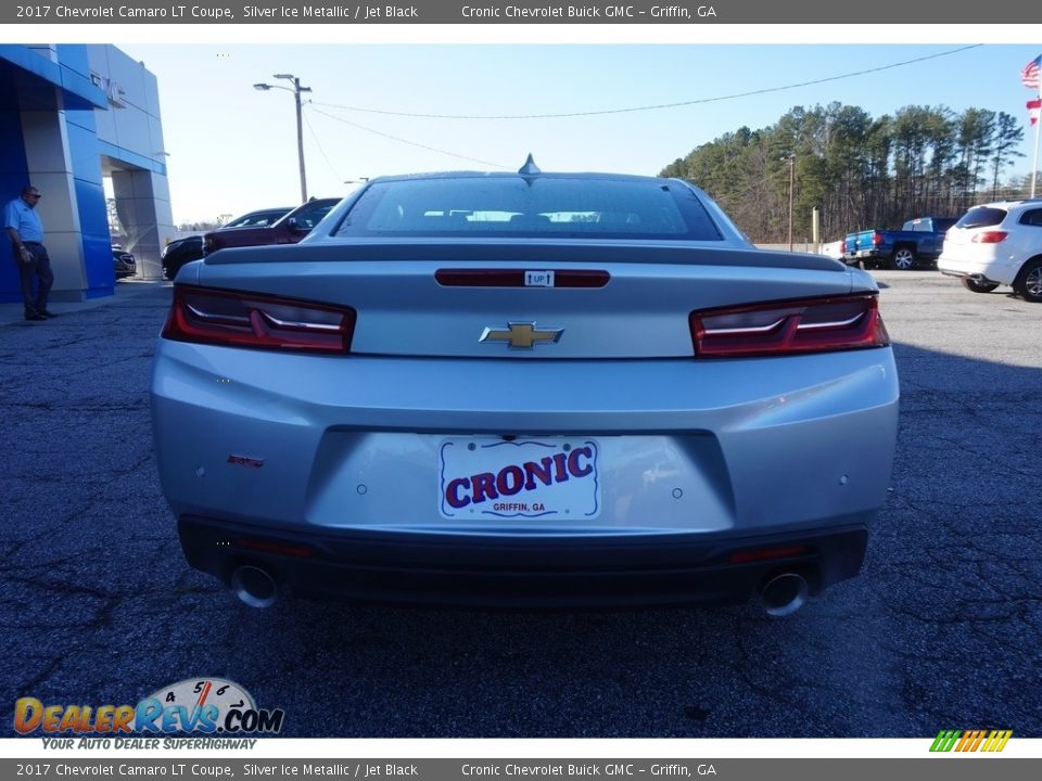 2017 Chevrolet Camaro LT Coupe Silver Ice Metallic / Jet Black Photo #6