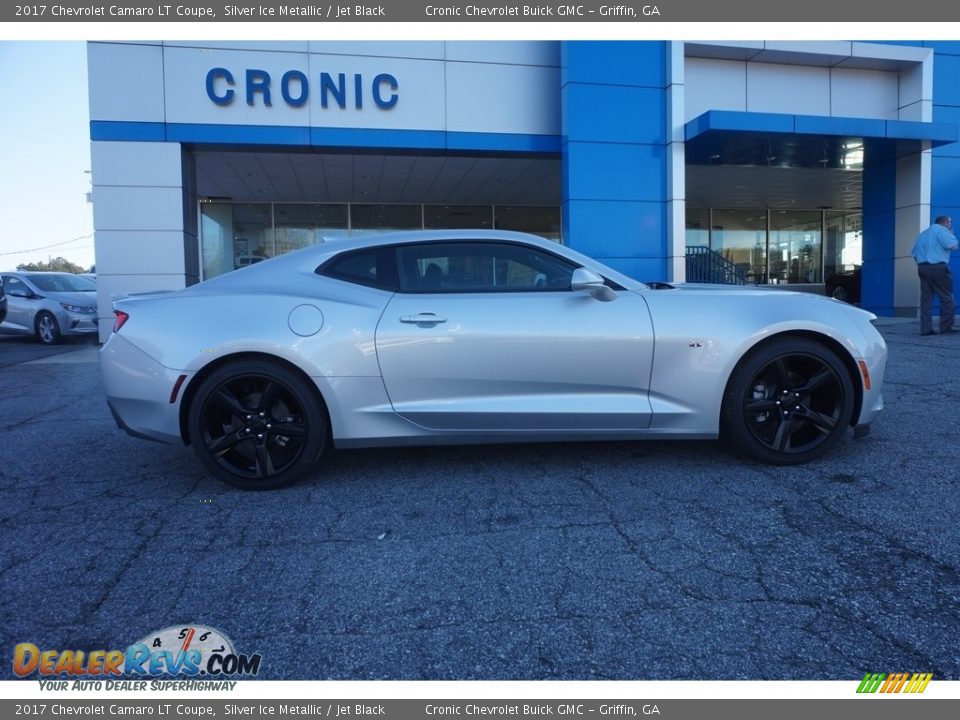 2017 Chevrolet Camaro LT Coupe Silver Ice Metallic / Jet Black Photo #8
