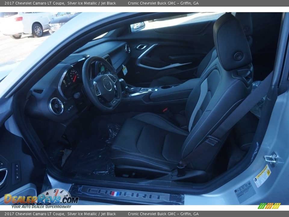2017 Chevrolet Camaro LT Coupe Silver Ice Metallic / Jet Black Photo #9