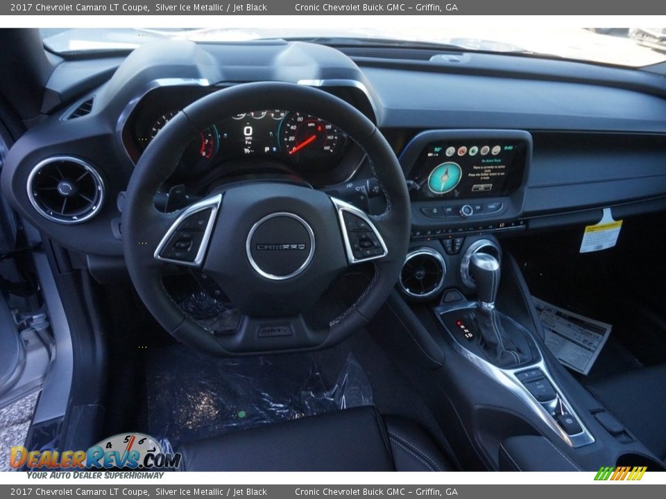 2017 Chevrolet Camaro LT Coupe Silver Ice Metallic / Jet Black Photo #10
