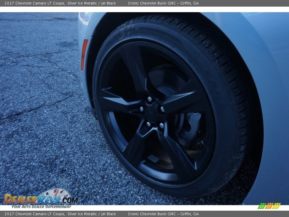 2017 Chevrolet Camaro LT Coupe Silver Ice Metallic / Jet Black Photo #11