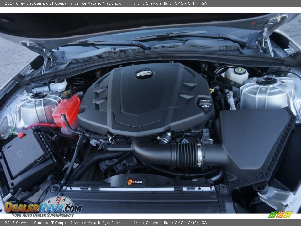 2017 Chevrolet Camaro LT Coupe Silver Ice Metallic / Jet Black Photo #12