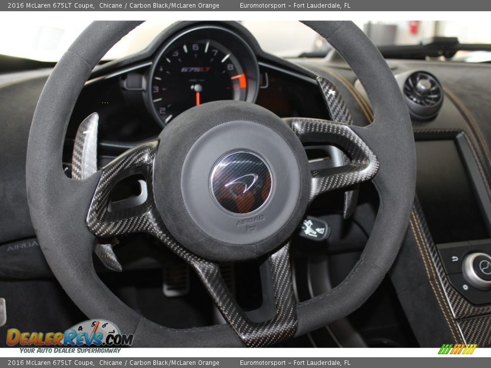 2016 McLaren 675LT Coupe Steering Wheel Photo #7