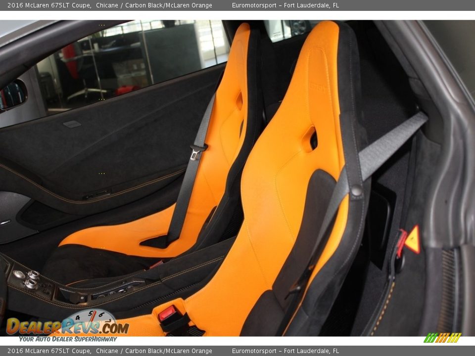 Front Seat of 2016 McLaren 675LT Coupe Photo #10