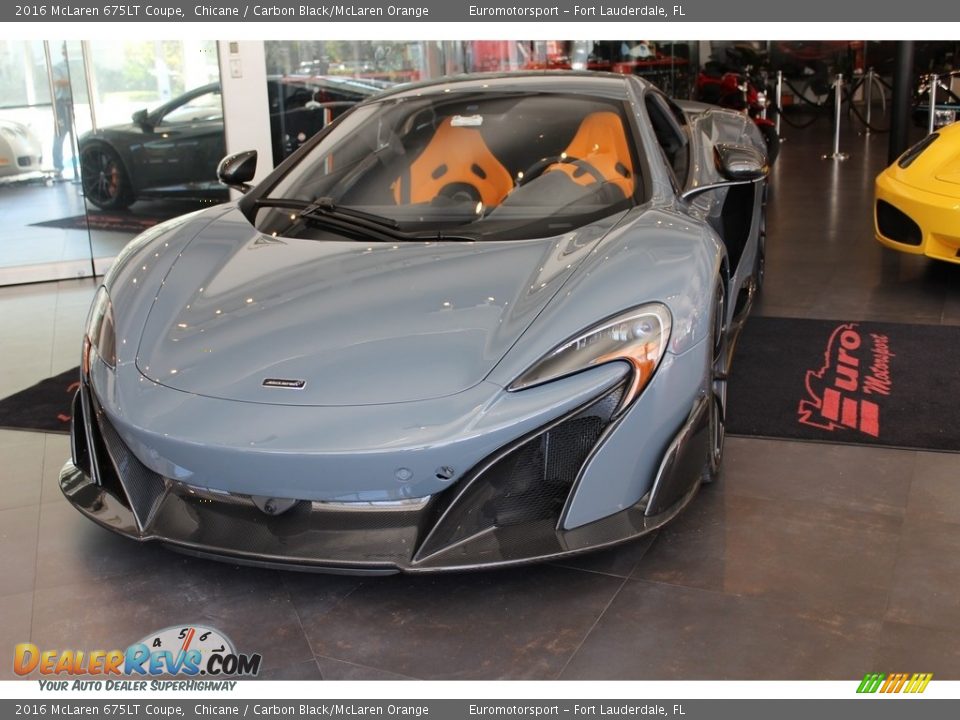 2016 McLaren 675LT Coupe Chicane / Carbon Black/McLaren Orange Photo #16
