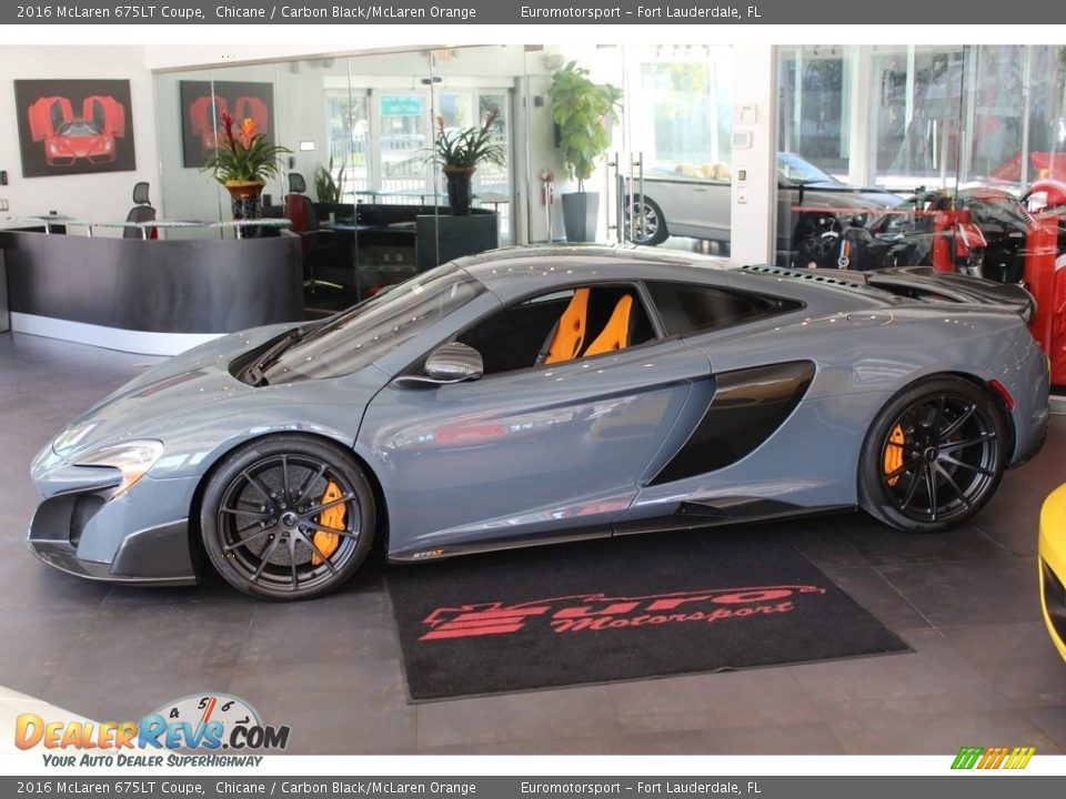 2016 McLaren 675LT Coupe Chicane / Carbon Black/McLaren Orange Photo #17