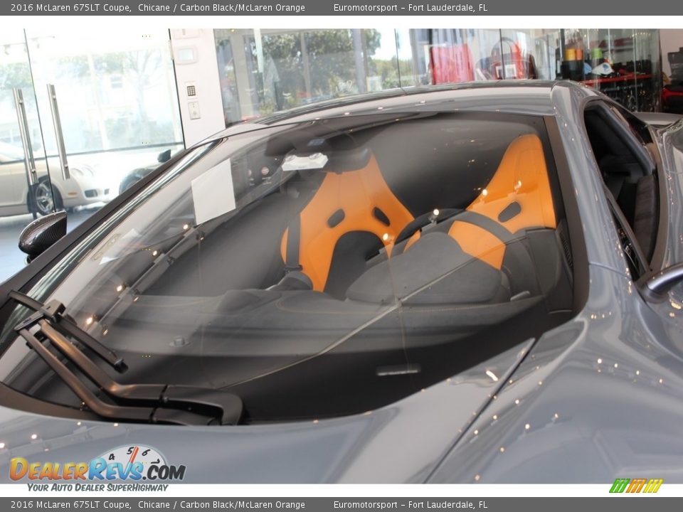 2016 McLaren 675LT Coupe Chicane / Carbon Black/McLaren Orange Photo #30