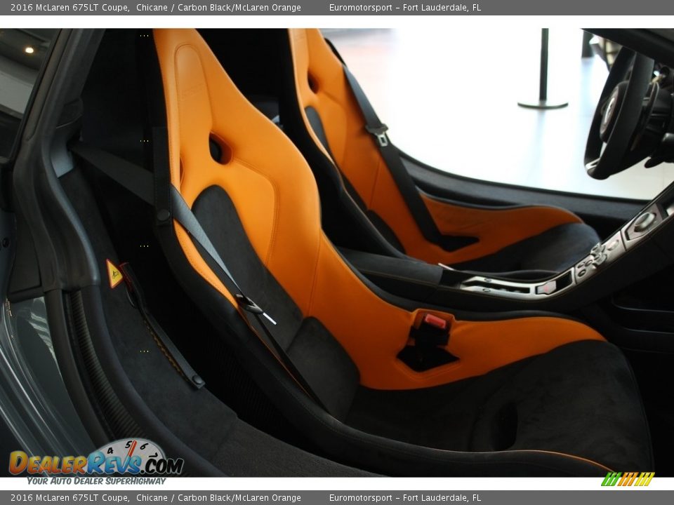 Front Seat of 2016 McLaren 675LT Coupe Photo #46