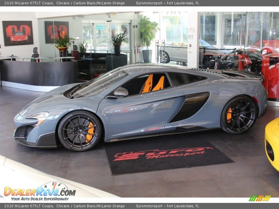 2016 McLaren 675LT Coupe Chicane / Carbon Black/McLaren Orange Photo #50