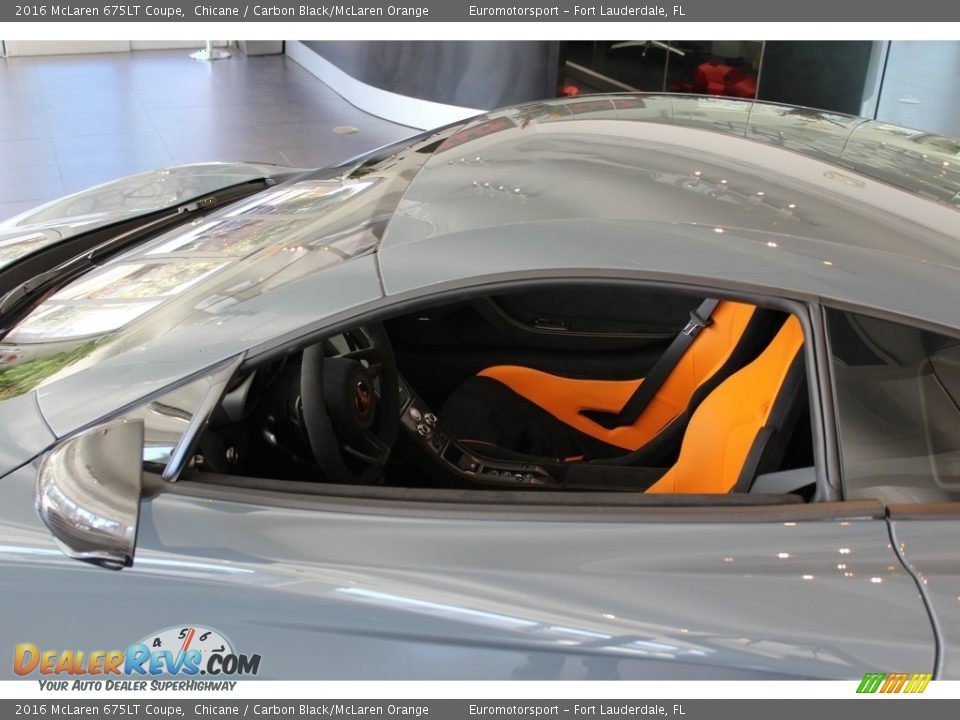 2016 McLaren 675LT Coupe Chicane / Carbon Black/McLaren Orange Photo #51