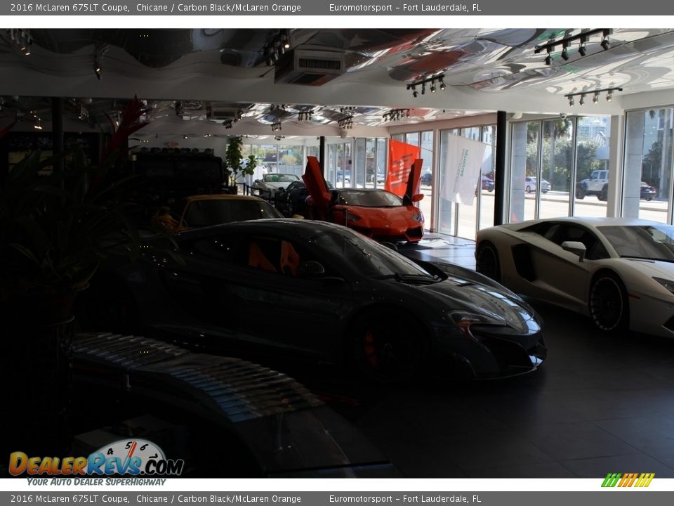 2016 McLaren 675LT Coupe Chicane / Carbon Black/McLaren Orange Photo #55
