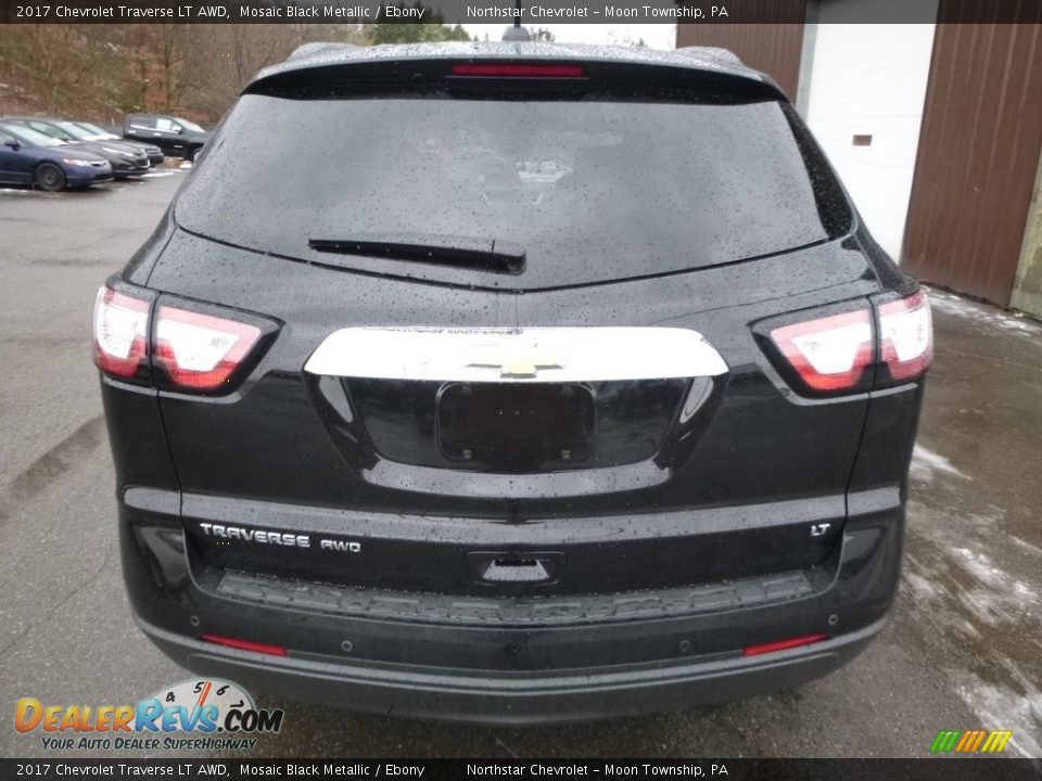 2017 Chevrolet Traverse LT AWD Mosaic Black Metallic / Ebony Photo #6
