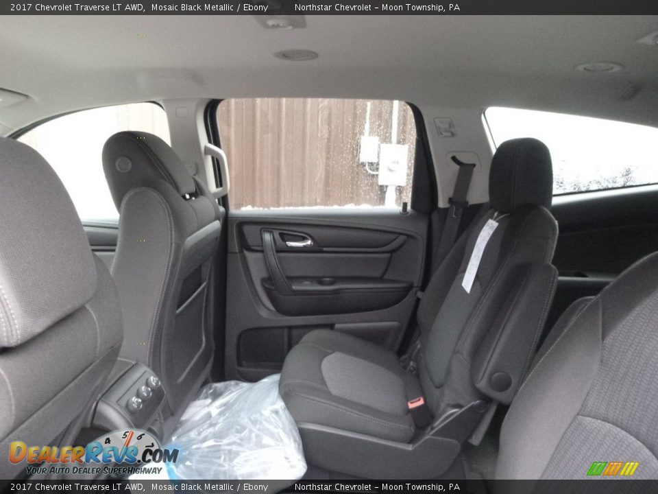 2017 Chevrolet Traverse LT AWD Mosaic Black Metallic / Ebony Photo #11