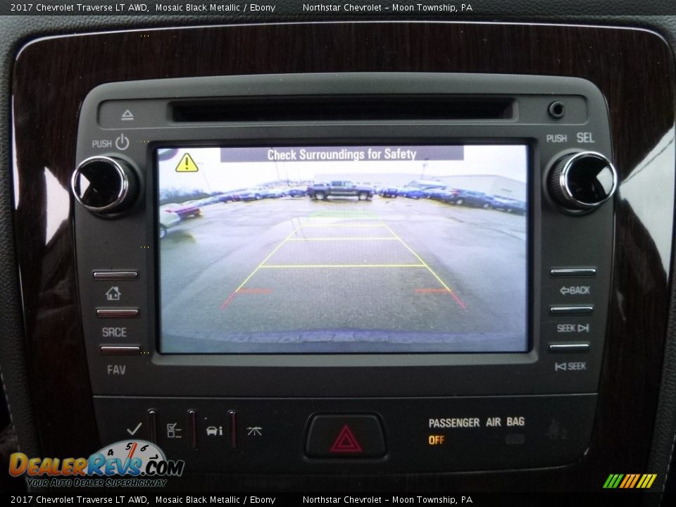 2017 Chevrolet Traverse LT AWD Mosaic Black Metallic / Ebony Photo #18