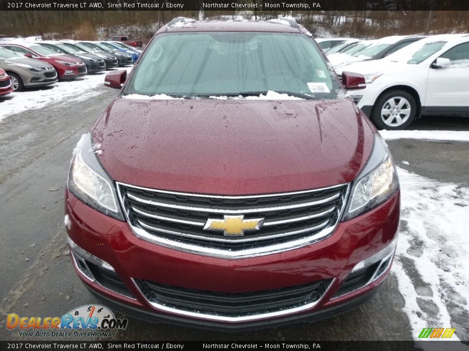 2017 Chevrolet Traverse LT AWD Siren Red Tintcoat / Ebony Photo #2