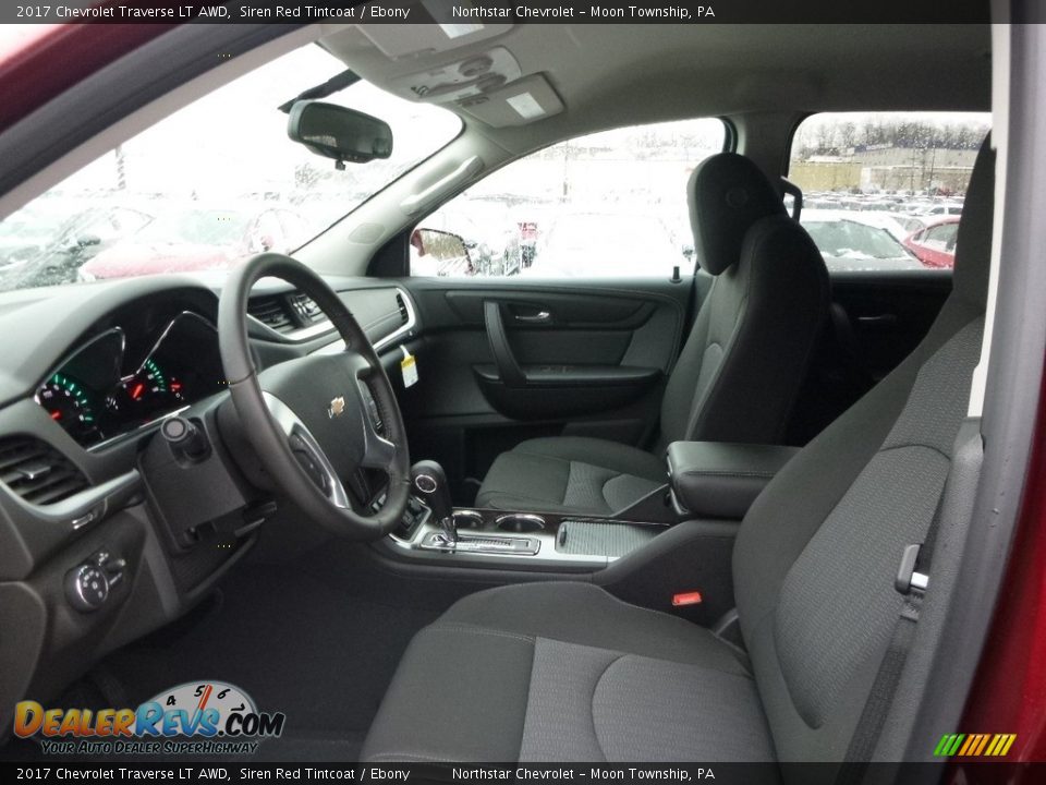 2017 Chevrolet Traverse LT AWD Siren Red Tintcoat / Ebony Photo #10