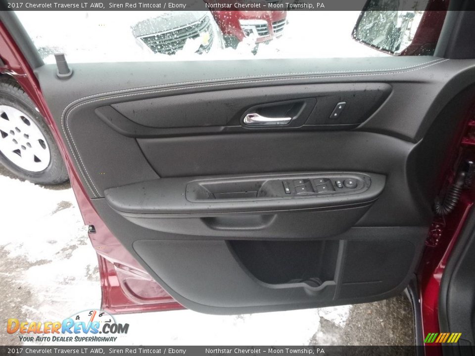 2017 Chevrolet Traverse LT AWD Siren Red Tintcoat / Ebony Photo #14