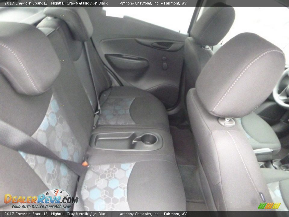 2017 Chevrolet Spark LS Nightfall Gray Metallic / Jet Black Photo #5