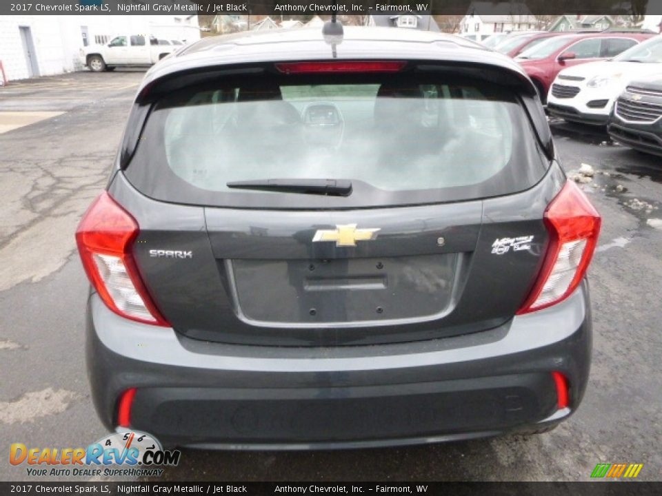 2017 Chevrolet Spark LS Nightfall Gray Metallic / Jet Black Photo #8