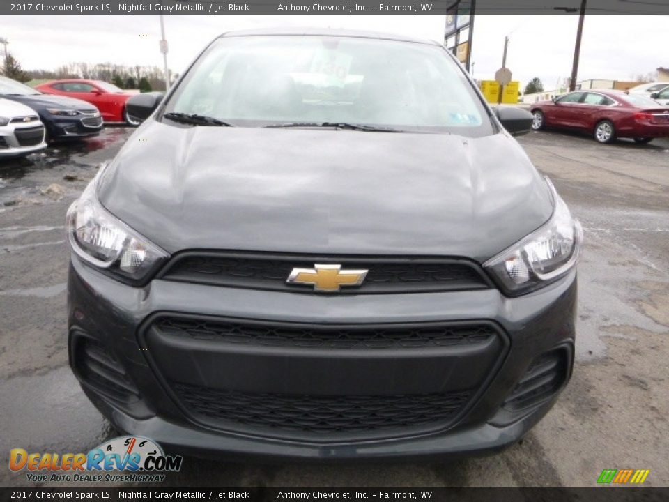 2017 Chevrolet Spark LS Nightfall Gray Metallic / Jet Black Photo #12