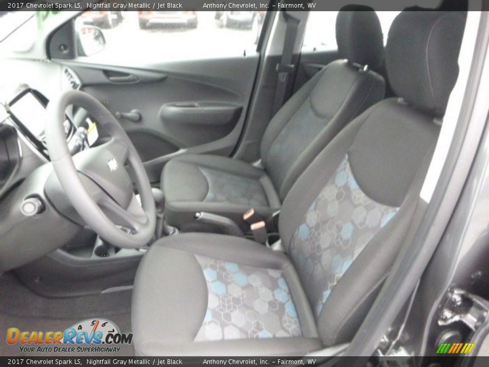 2017 Chevrolet Spark LS Nightfall Gray Metallic / Jet Black Photo #13