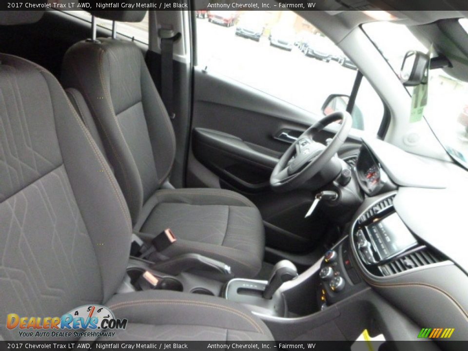 2017 Chevrolet Trax LT AWD Nightfall Gray Metallic / Jet Black Photo #3
