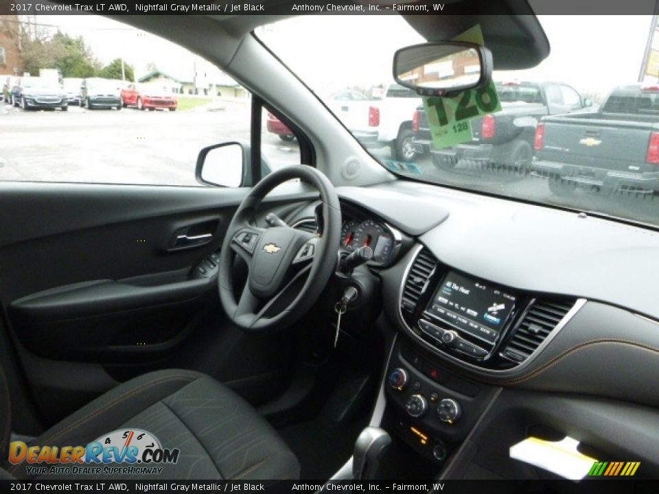 2017 Chevrolet Trax LT AWD Nightfall Gray Metallic / Jet Black Photo #4