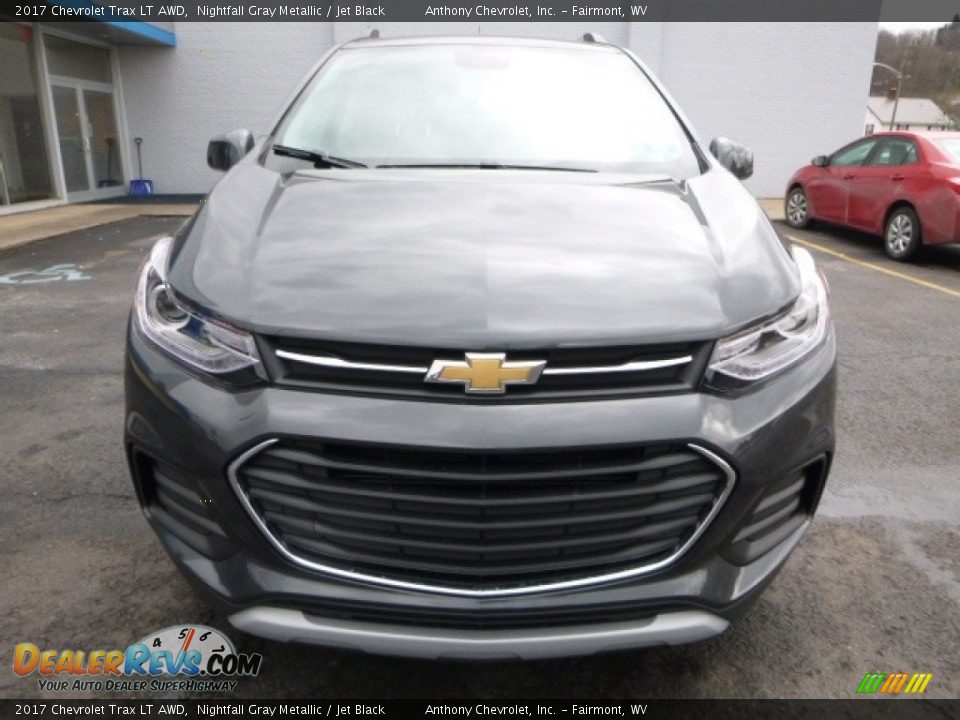 2017 Chevrolet Trax LT AWD Nightfall Gray Metallic / Jet Black Photo #12