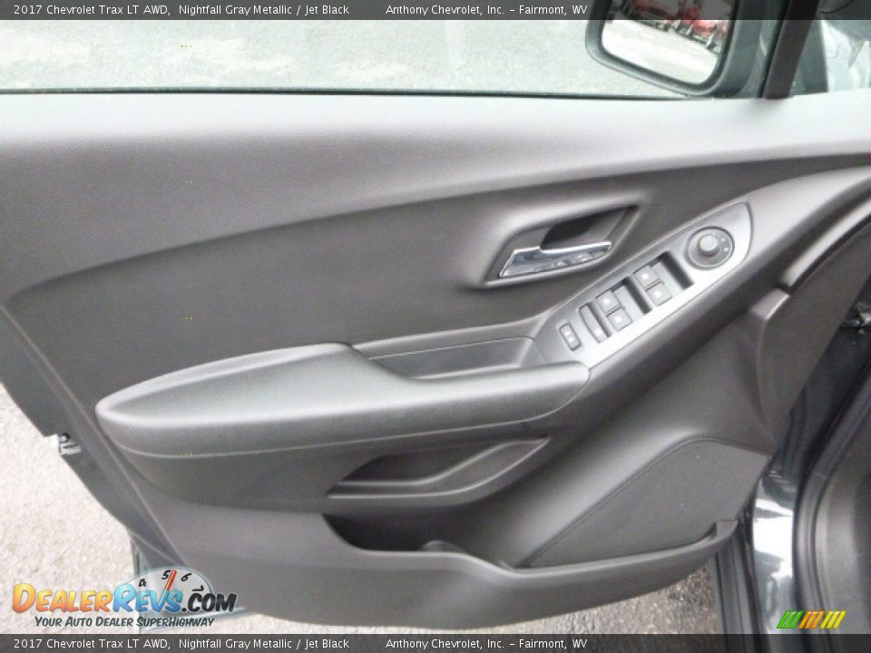 2017 Chevrolet Trax LT AWD Nightfall Gray Metallic / Jet Black Photo #13