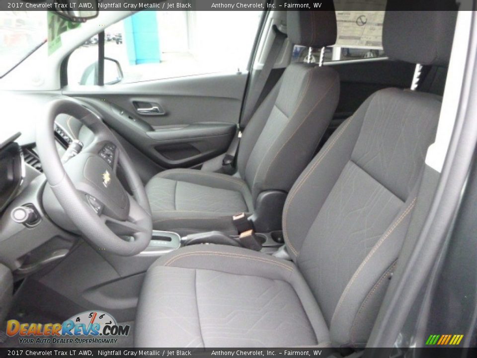 2017 Chevrolet Trax LT AWD Nightfall Gray Metallic / Jet Black Photo #14
