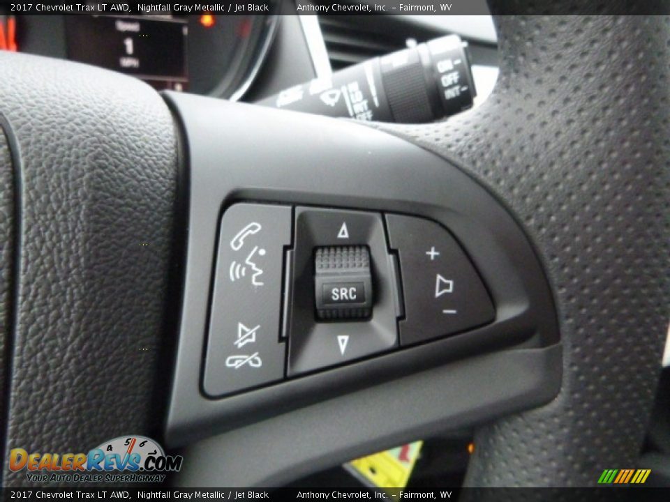 2017 Chevrolet Trax LT AWD Nightfall Gray Metallic / Jet Black Photo #18