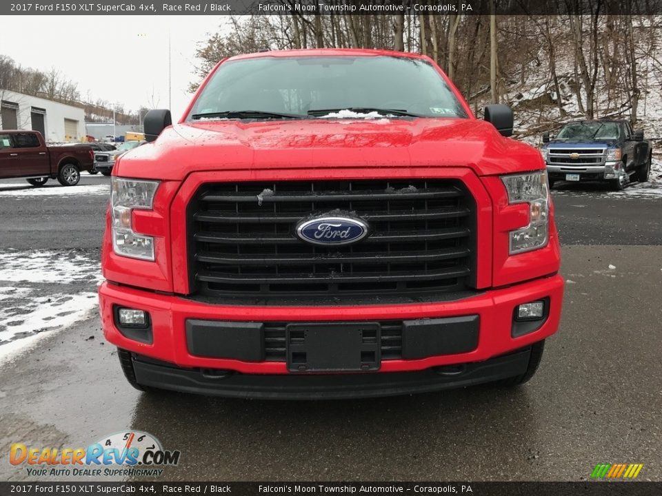 2017 Ford F150 XLT SuperCab 4x4 Race Red / Black Photo #2