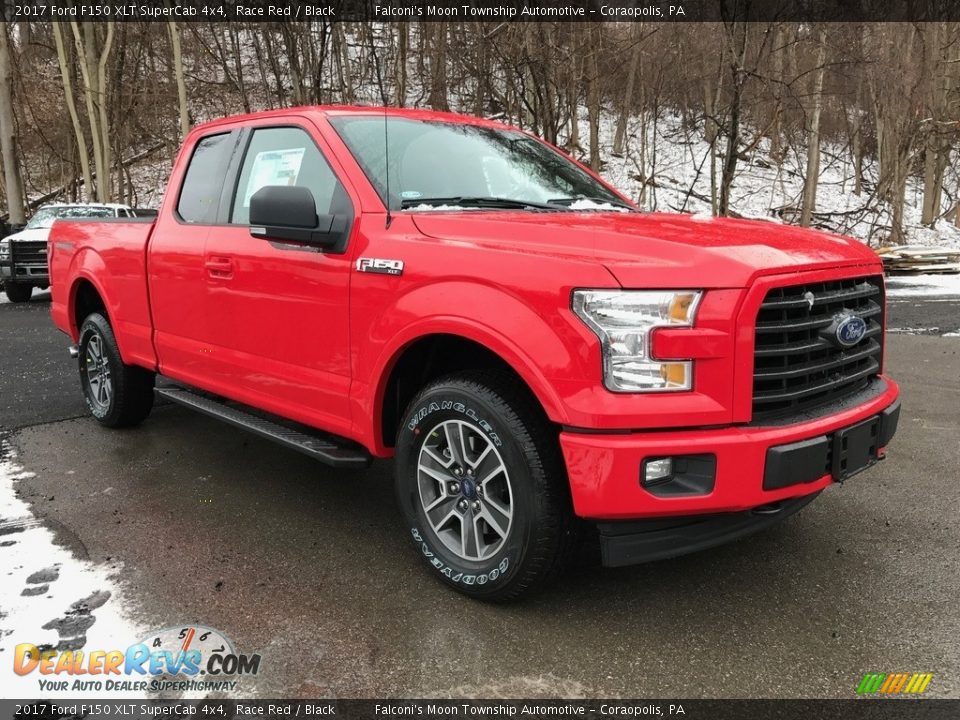 2017 Ford F150 XLT SuperCab 4x4 Race Red / Black Photo #3