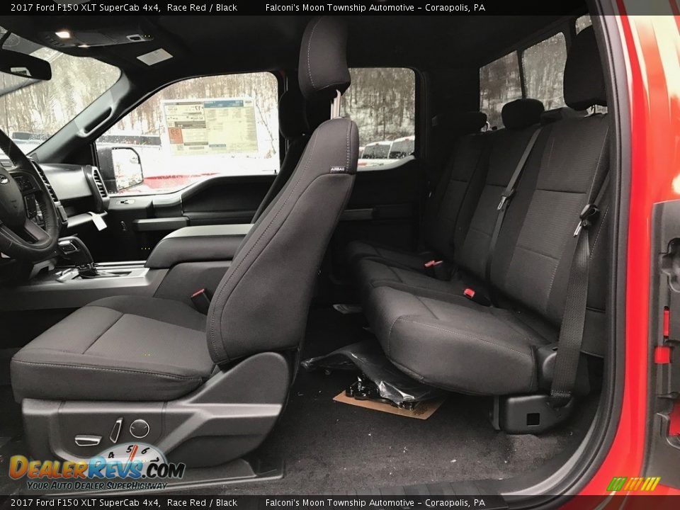 2017 Ford F150 XLT SuperCab 4x4 Race Red / Black Photo #8