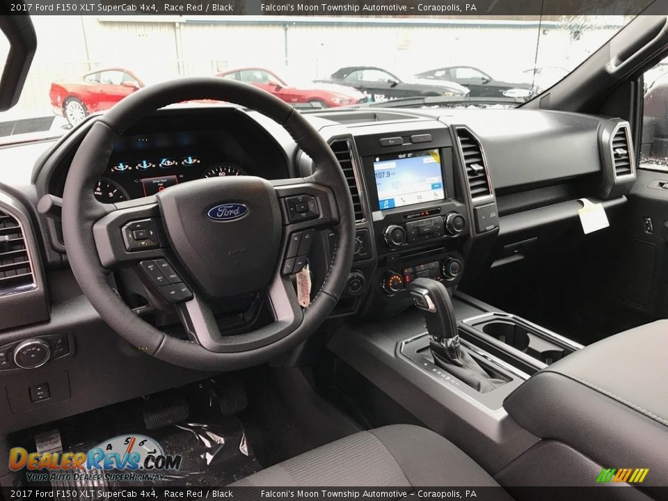 2017 Ford F150 XLT SuperCab 4x4 Race Red / Black Photo #10