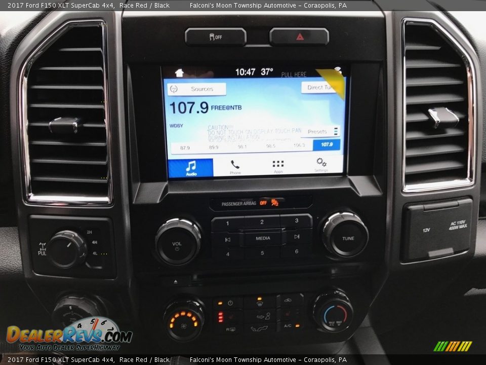2017 Ford F150 XLT SuperCab 4x4 Race Red / Black Photo #13